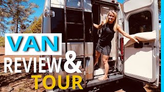 Van Life Class B Review amp Tour Winnebago Travato 59k [upl. by Htes]