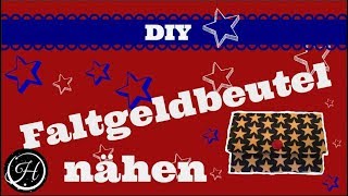 DIY Faltgeldbeutel [upl. by Nanoc]