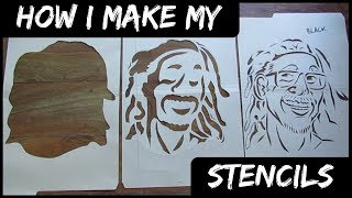 How I Make My Stencils [upl. by Doretta]