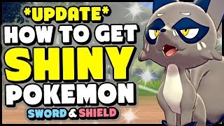 NEW INFO  How to Get SHINY POKEMON In Sword and Shield [upl. by Nagiam818]