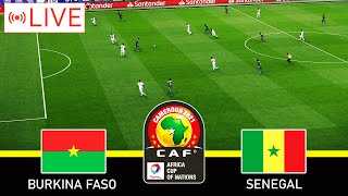 BURKINA FASO vs SENEGAL  MATCH LIVE [upl. by Awjan]