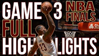 Warriors vs Cavaliers Game 3 NBA Finals  060816 Full Highlights [upl. by Rosene]