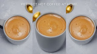 How To Make Hot Coffee Perfect Frothy Coffee At Home [upl. by Vern137]