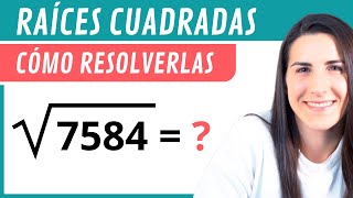 Cómo RESOLVER RAÍCES CUADRADAS ✅ [upl. by Mcdowell]