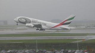 Plane Spotting at Schiphol Airport [upl. by Clymer905]