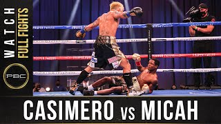 Casimero vs Micah FULL FIGHT September 26 2020  PBC on Showtime PPV [upl. by Blankenship]