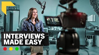 How to Shoot Cinematic Interviews  10 Easy Steps [upl. by Irrehc816]