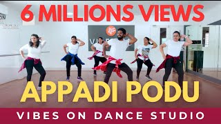 Appadi Podu  Gilli  Dance Fitness  Karthik  Choreography  VIBES ON DANCE STUDIO [upl. by Niwrehs]