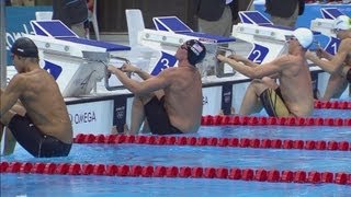 Swimming Mens 100m Backstroke Semifinals Replay  London 2012 Olympic Games [upl. by Meriel]