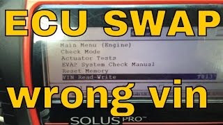 How to program VIN after ECU swap [upl. by Corder188]