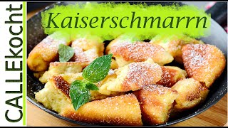 Leckerer Kaiserschmarrn selber machen Das Rezept aus Österreich [upl. by Onurb555]