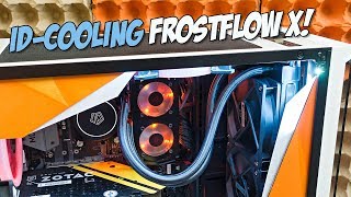 IDCooling FrostFlow X 240 AIO Review  Budget AIO [upl. by Auerbach]