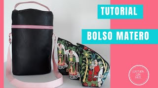 TUTORIALDIY CÓMO HACER UN BOLSO MATERO set matero [upl. by Inaliak811]