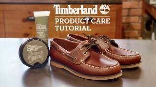 Timberland  Boat Shoes Cleaning Tutorial [upl. by Nyssa]