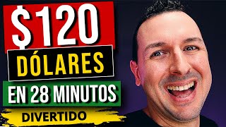 🟢 Gana Dinero Por Internet 120 Cada 28 Minutos 100 GRATIS [upl. by Eirrotal]