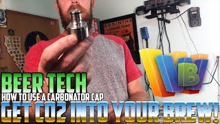 HOW TO USE A CARBONATOR CAP  HOMEBREW TIPS AND TRICKS [upl. by Omidyar]