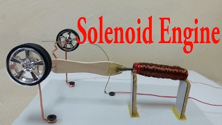 Solenoid EngineEASY Science Experiment You Can Do at HomeHow to make tutorial [upl. by Sekyere]