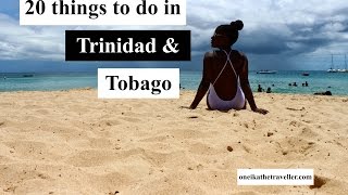 20 Things to do in Trinidad amp Tobago [upl. by Garnet]