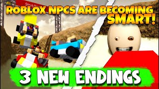 3 New Endings ROBLOX NPCs are becoming smart [upl. by Burhans]