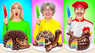 Me vs Grandma Cooking Challenge  Tasty Kitchen Recipes by Multi DO Challenge [upl. by Metzger]