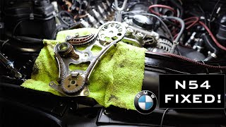 This Fixed My Car BMW N54 Timing Chain DIY [upl. by Mathias]