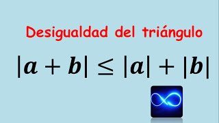 Desigualdad del Triángulo Demostración 1 en R [upl. by Lopez]