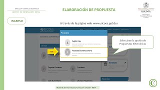 34 PRESENTACIÓN DE PROPUESTA ELECTRÓNICAS EN EL SICOES [upl. by Naarah180]