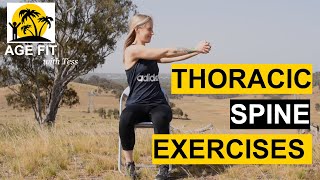 Thoracic Spondylosis Exercises [upl. by Rowley487]