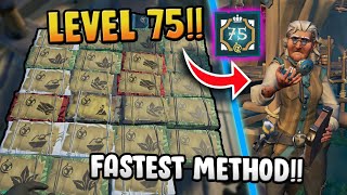 How to get LEVEL 75 in the Merchant Alliance FAST and EASY  Sea of Thieves [upl. by Levana]