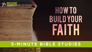 How To Build Faith in Jesus  The 5Minute Bible Study [upl. by Palecek]