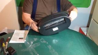 Omnitech Paper Shredder How to Video [upl. by Noryb526]