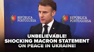 💥Macron Drops SHOCKING New Statement on the END of the WAR in Ukraine – Listen to What He Said [upl. by Miksen734]