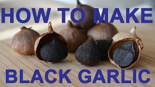 HOW TO MAKE BLACK GARLIC [upl. by Joaquin54]