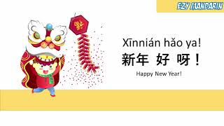 Xinnian Hao Ya  Happy New Year Mandarin Chinese Kid Song [upl. by Chilcote]