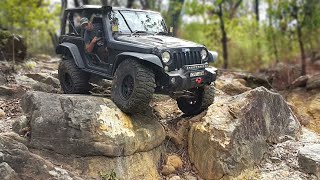 Jeep Wrangler JK Doing Some Extreme 4x4 [upl. by Jenkel721]