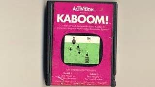 Classic Game Room  KABOOM review for Atari 2600 [upl. by Maia]