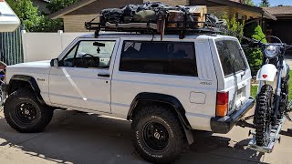 OVERLAND JEEP CHEROKEE XJ BUILD [upl. by Iznyl734]