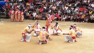 This is how Assamese people perform Bihu dance [upl. by Sirred]