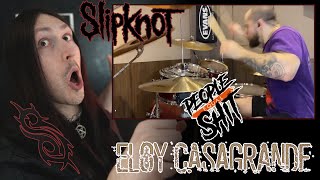 Black Metal Drummer Reacts  ELOY CASAGRANDE  Slipknot  PeopleSt [upl. by Learsiy]