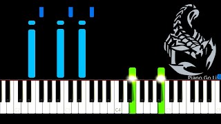 Scorpions  Still Loving You Piano Tutorial [upl. by Kubetz]