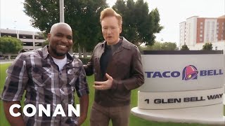 Conan Visits Taco Bell  CONAN on TBS [upl. by Hector]