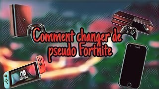 Comment Changer De PSEUDO Fortnite PS4 boxpc Switch [upl. by Etnoled]