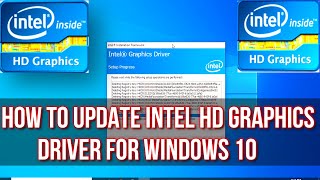 How to Update intel hd graphics driver for windows 10 [upl. by Breh477]