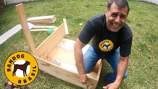 Aprenda a construir uma casinha de cachorro [upl. by Belamy]