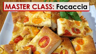 Lidias Master Class Focaccia Basics [upl. by Saval]