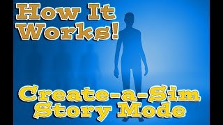 All About Sims 4s CreateaSim Story Mode How it Works [upl. by Amadeo]