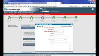 Authors Manuscript Submission Editorial Manager [upl. by Laucsap]