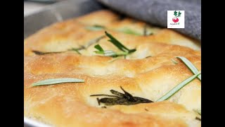 FOCACCIA VELOCE E MORBIDA ricetta facile focaccia morbida [upl. by Kamerman494]