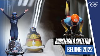 Bobsleigh amp Skeleton Drama at Beijing 2022 [upl. by Bigner]