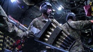 Intense Action Inside The AC130 Gunship [upl. by Ennasil862]